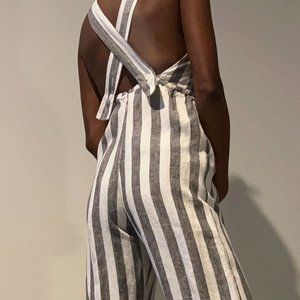 Reformation Jumpsuit - Striped